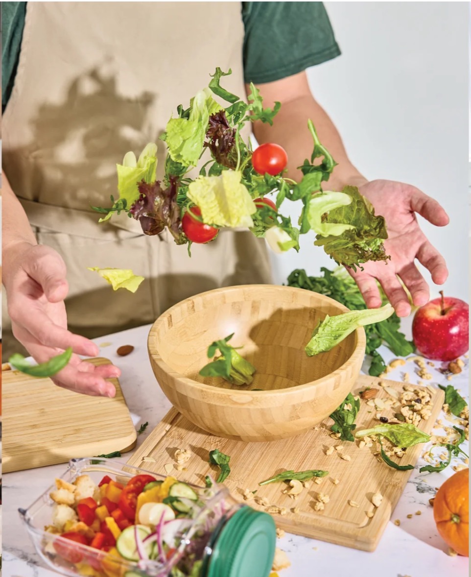 Fresh ingredients in kitchen
