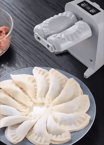 Electric dumpling maker – evenly folded at the push of a button Zorenza